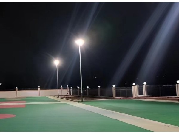 鹤山工业园LED球场灯工程案例