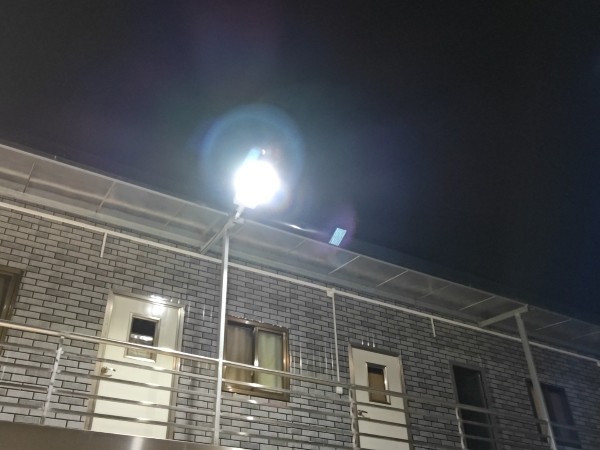 江西灵芝堂药业太阳能挂壁灯工程案例