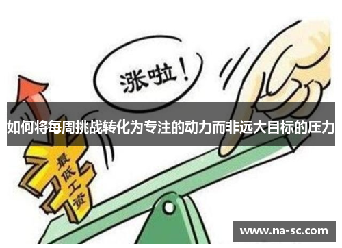 如何将每周挑战转化为专注的动力而非远大目标的压力