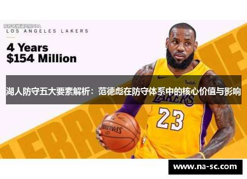 湖人防守五大要素解析：范德彪在防守体系中的核心价值与影响