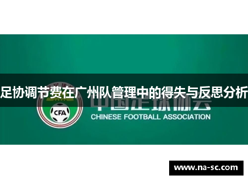 足协调节费在广州队管理中的得失与反思分析